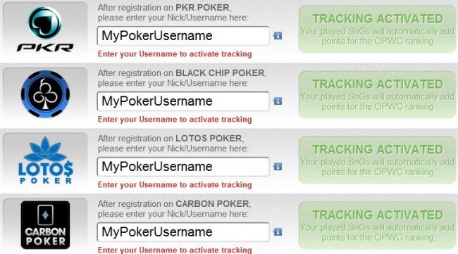Poker User/Nicknames dont have to start with 